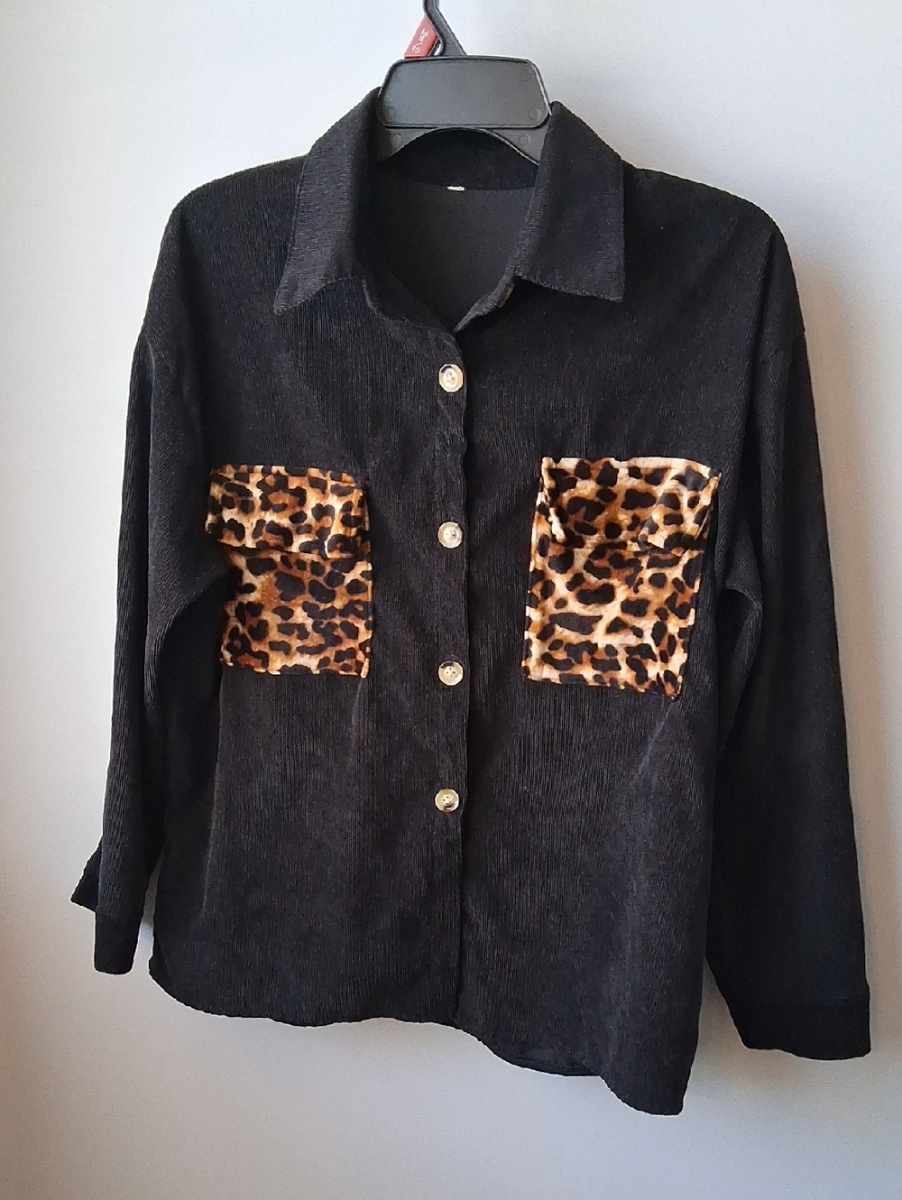 Black Velvet Shirt
